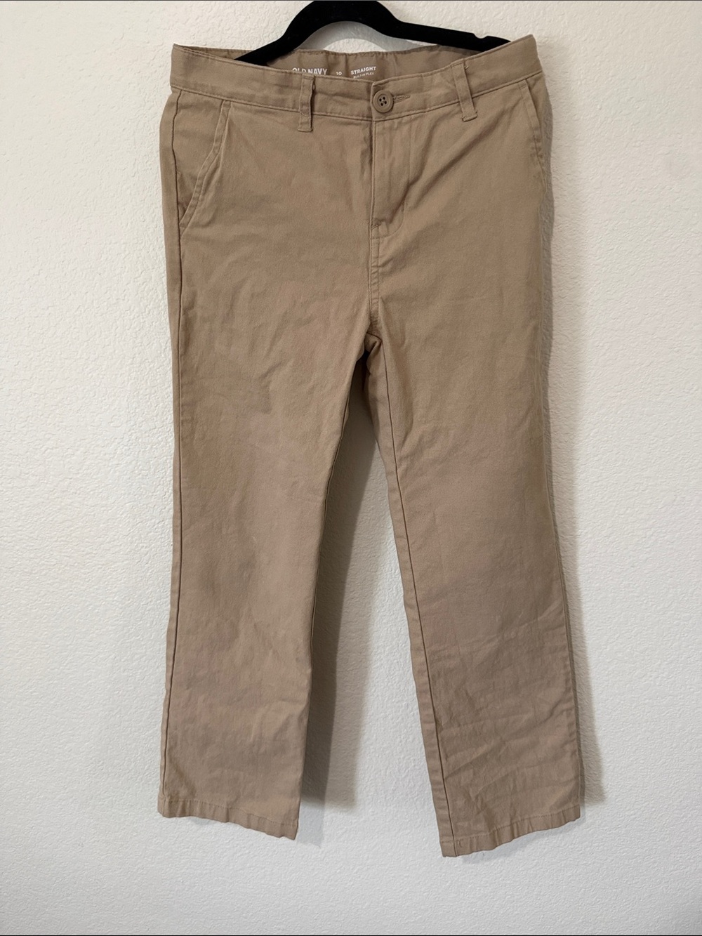 Old Navy Kid’s Straight Fit Khaki Pants - Tan